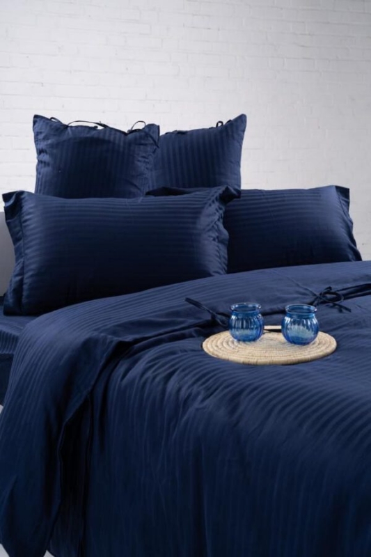 تصویر  ست ملحفه 6 تکه کينگ هتلي ورونيکا (مشکي)