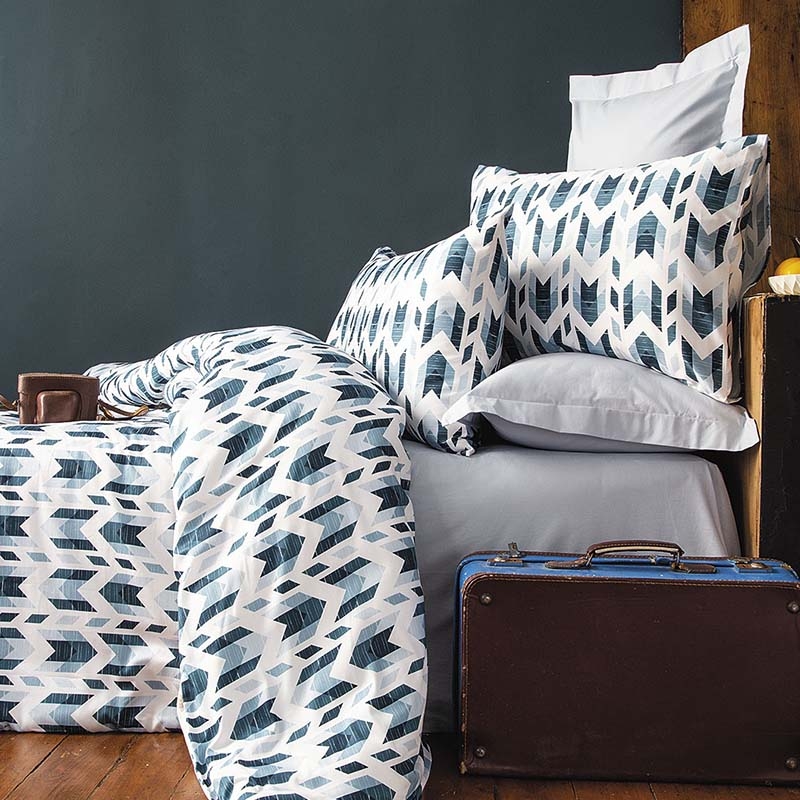 ست 4 تکه ملحفه کاور لحاف نخ پنبه استاندارد pruva | ورونیکا