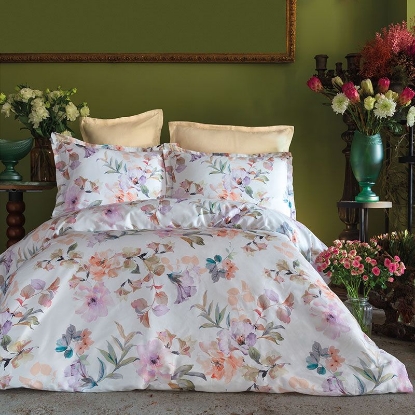 خرید  کاور لحاف گلدار 6 تکه دونفره ورونیکا مدل Dione | ورونیکا