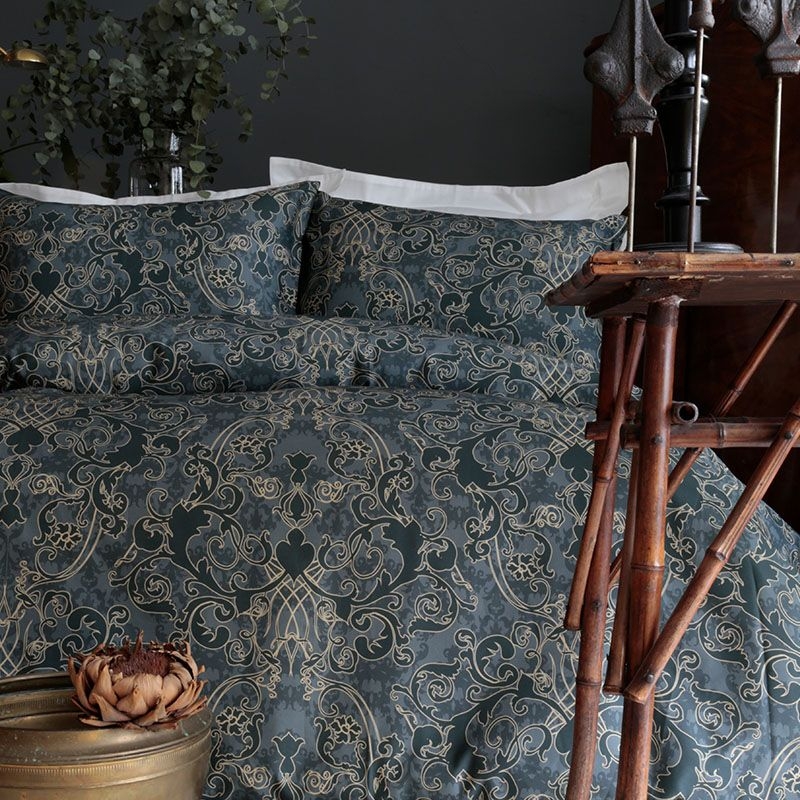 خرید کاور لحاف ۶ تکه دونفره ورونیکا مدل Cera نخ اکالیپتوس | ورونیکا