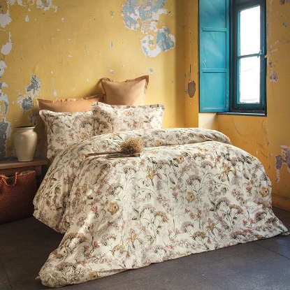 خرید کاور لحاف ۶ تکه پنبه ای دونفره ورونیکا مدل austin گلدار | ورونیکا