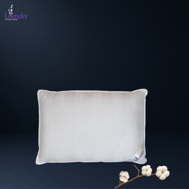 نمای جلو بالش تنسل ورونیکا با الیاف اکالیپتوس نرم و لطیف