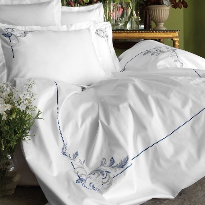 خرید کاور لحاف گلدوزی 6 تکه دونفره ورونیکا مدل voyant سفید | ورونیکا