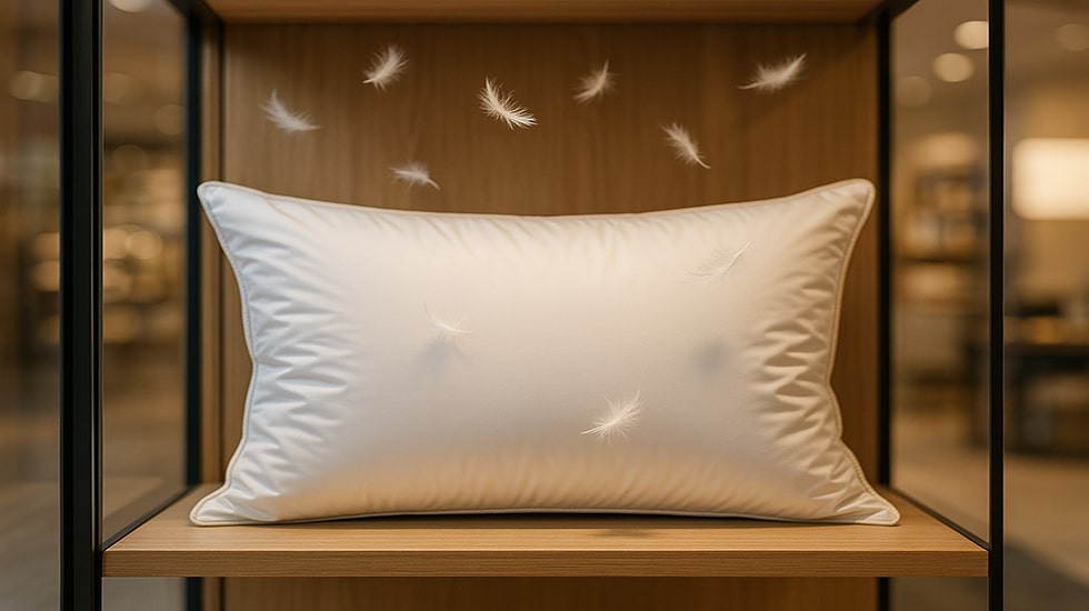 راهنمای خرید بهترین بالش پر: خواب راحت و کاهش درد گردن