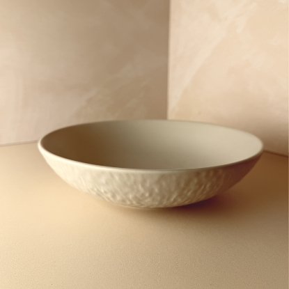 تصویر  بشقاب گود قطر 20 پتینه روشن