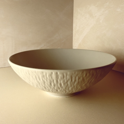 تصویر  کاسه بزرگ قطر 23 پتینه روشن