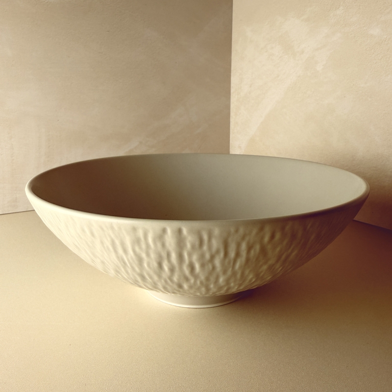 تصویر  کاسه بزرگ قطر 23 پتینه روشن