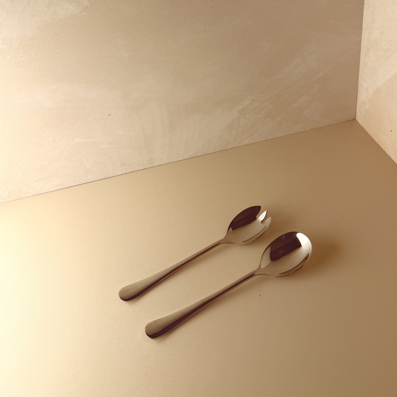 تصویر  بسته 1 ستی قاشق و چنگال سالاد