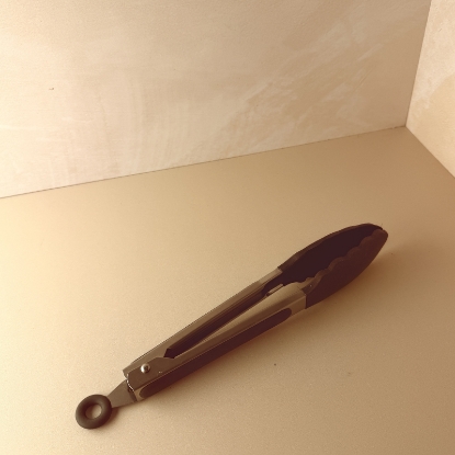 تصویر  انبر استیل سیلیکونی