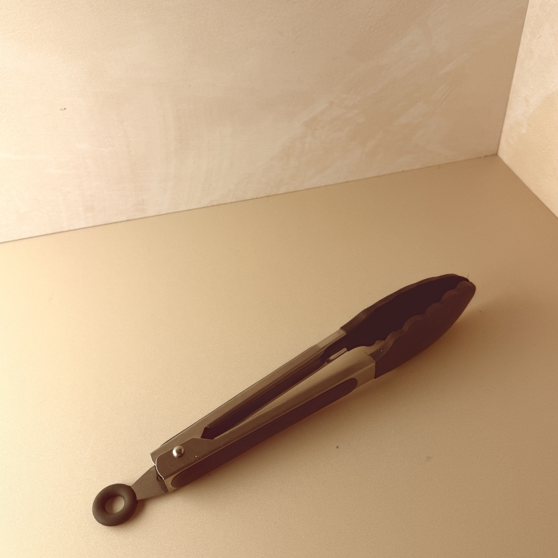 تصویر  انبر استیل سیلیکونی