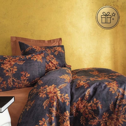 تصویر  ست 6 تکه ملحفه کاور لحاف نخ پنبه لوکس glenda