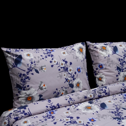 تصویر  کاور لحاف پنبه ای 4 تکه دونفره ورونیکا مدل camilia گل های بهاری