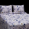 تصویر  کاور لحاف پنبه ای 4 تکه دونفره ورونیکا مدل camilia گل های بهاری