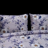 تصویر  کاور لحاف پنبه ای 4 تکه دونفره ورونیکا مدل camilia گل های بهاری