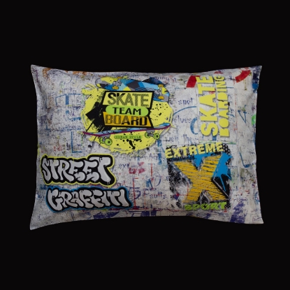 تصویر  ست 3 تکه ملحفه کاور لحاف نخ پنبه استاندارد free boy