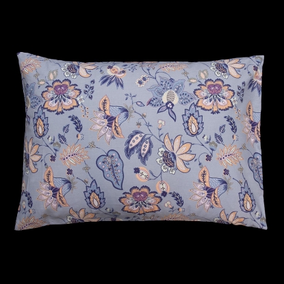 تصویر  کاور لحاف پنبه 4 تکه دونفره ورونیکا مدل pervin نیلی ارغوانی