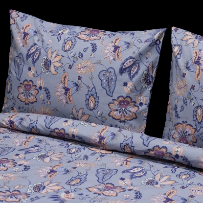 تصویر  ست 3 تکه ملحفه کاور لحاف نخ پنبه استاندارد pervin