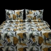 تصویر  کاور لحاف پنبه ای 4 تکه دونفره ورونیکا مدل pola طرح برگ