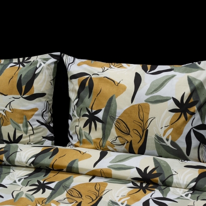 تصویر  ست 3 تکه ملحفه کاور لحاف نخ پنبه استاندارد pola