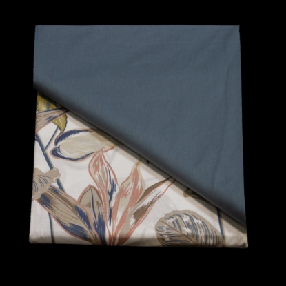 تصویر  ست 3 تکه ملحفه کاور لحاف نخ پنبه استاندارد tiede