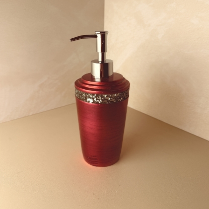 تصویر  اکسسوری 6 تکه سرویس بهداشتی ورونیکا مدل VALERIO RED قرمز