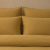 تصویر  کاور لحاف 6 تکه دونفره ورونیکا مدل savanna mustard خردلی