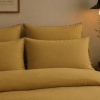 تصویر  کاور لحاف 6 تکه دونفره ورونیکا مدل savanna mustard خردلی