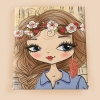 تصویر  ست 3 تکه کاور لحاف دخترانه ورونیکا مدل COZY GIRL