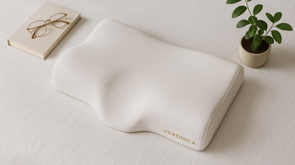 بالش طبی مموری فوم ورونیکا برای کاهش خروپف | ورونیکا