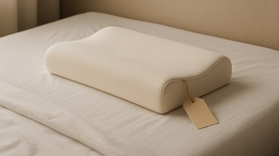 بالش طبی ضد خروپف با روکش ضدحساسیت | ورونیکا