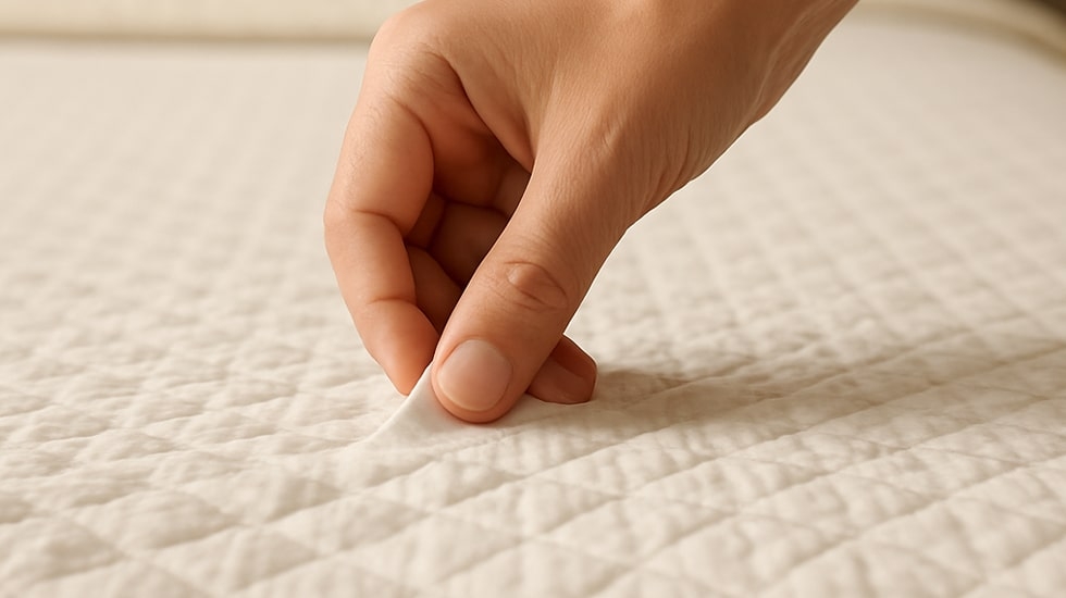 چرا نباید روتختی ارزان بخریم؟ | ورونیکا روتختی ارزان با کیفیت پایین روی تخت خواب | ورونیکا