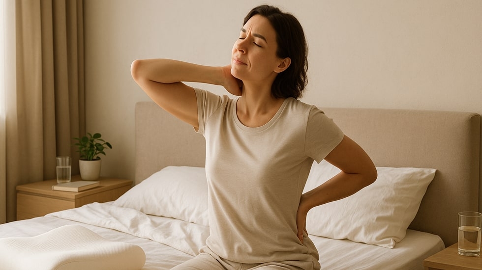 بالش طبی برای تسکین تنش عضلانی و کاهش استرس در خواب | ورونیکا