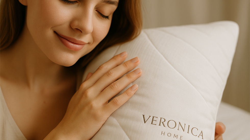 بهترین بالش بامبو طبیعی با الیاف تنفسپذیر ورونیکا بالش بامبو ورونیکا - نرم، ضدتعریق و مناسب پوست حساس